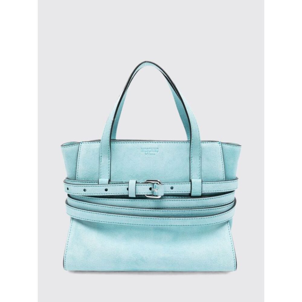 Moschino Couture Women Moschino Couture Tie Me Suede Handbag With Shoulder Strap